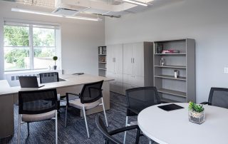 Private Office with desk, table & chairs