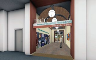 cultural research and information center lobby