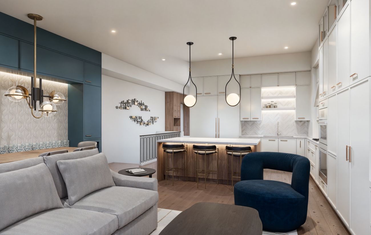 view of brownstone design entry hall
