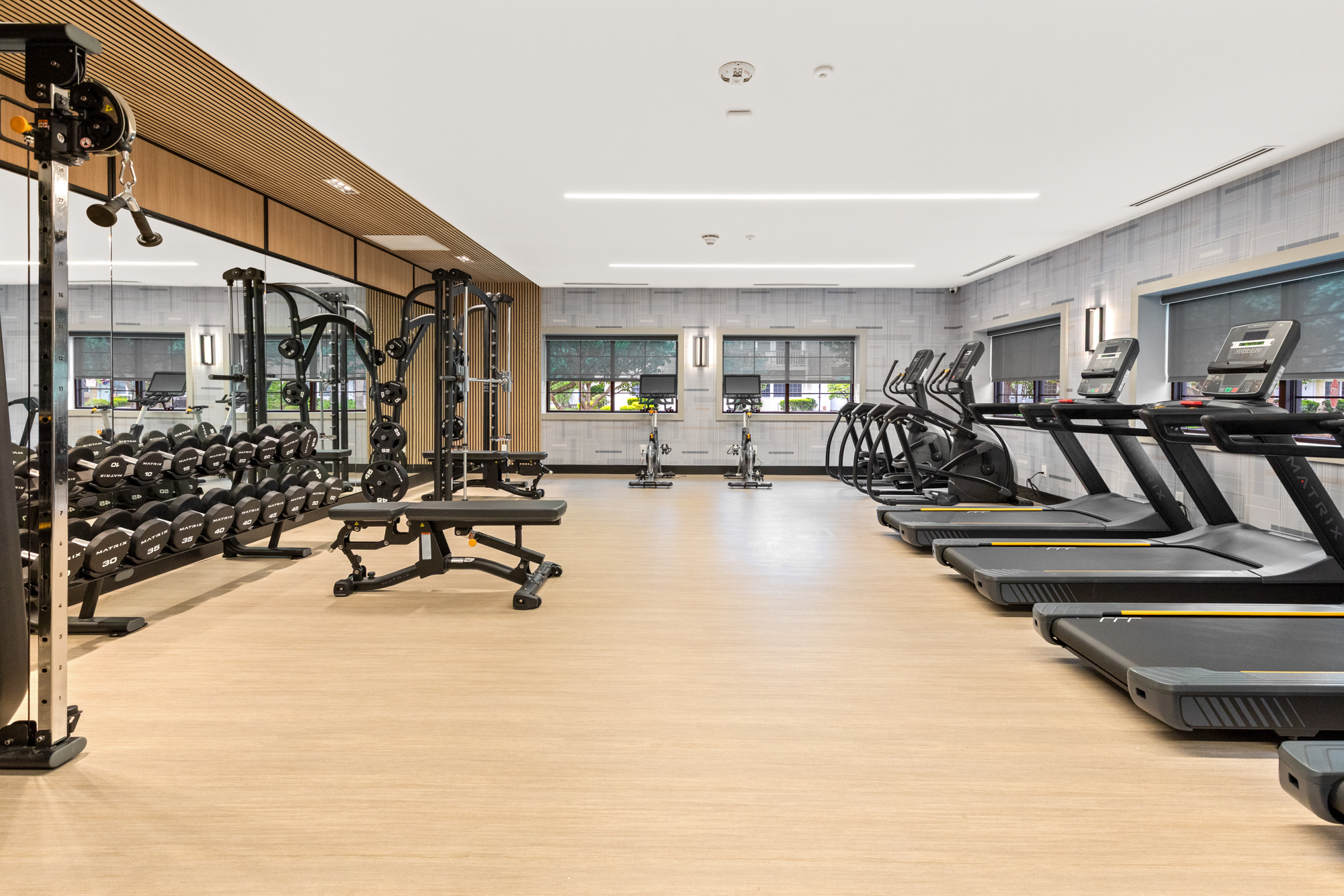 Fitness center gym amenity multifamily